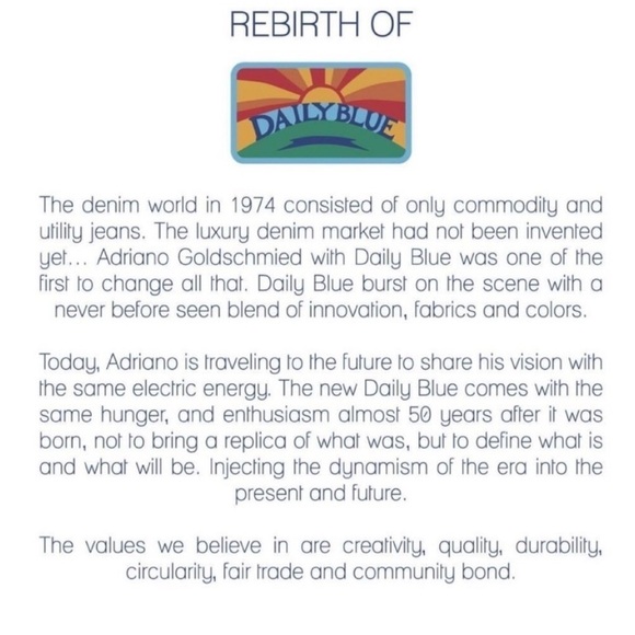 Daily Blue Boost Button Fly Denim in Lead Classic Leg Jeans  Size 25 $320 - Picture 13 of 16